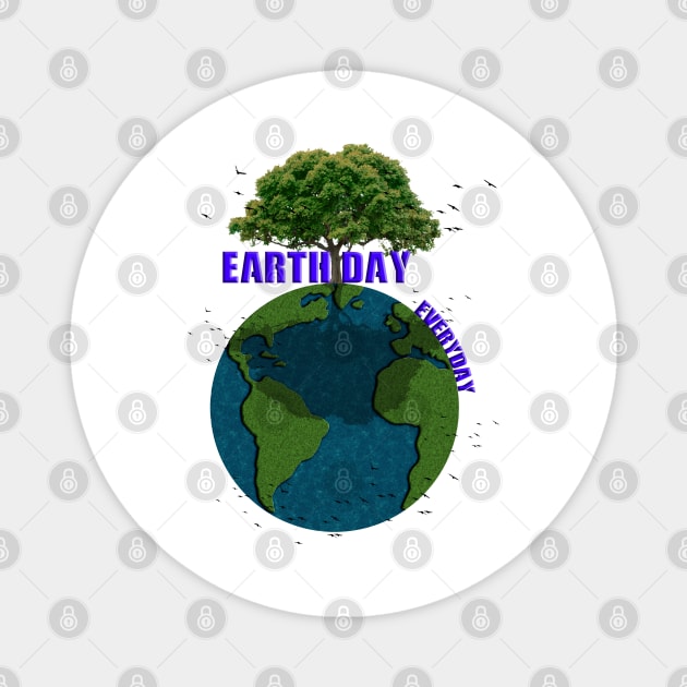 Earth Day 50th Anniversary 2020 Magnet by Your Design